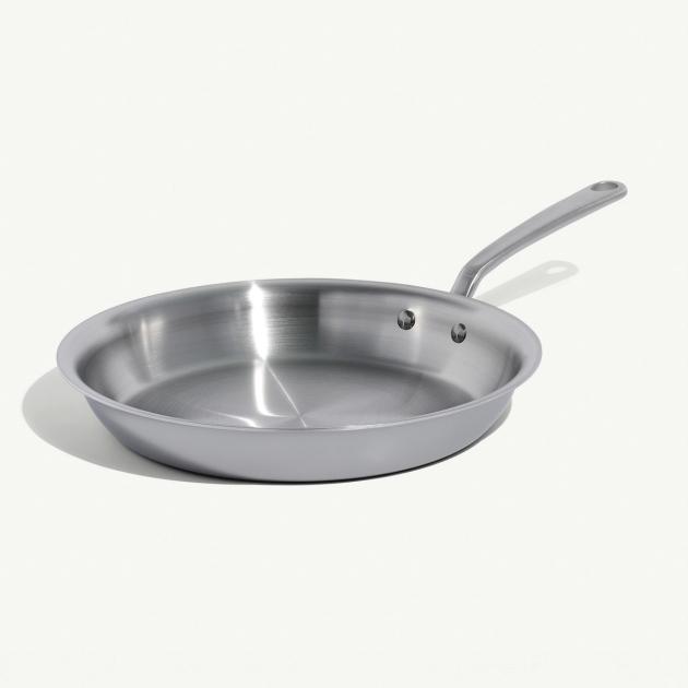 12" Stainless Steel Frying Pan