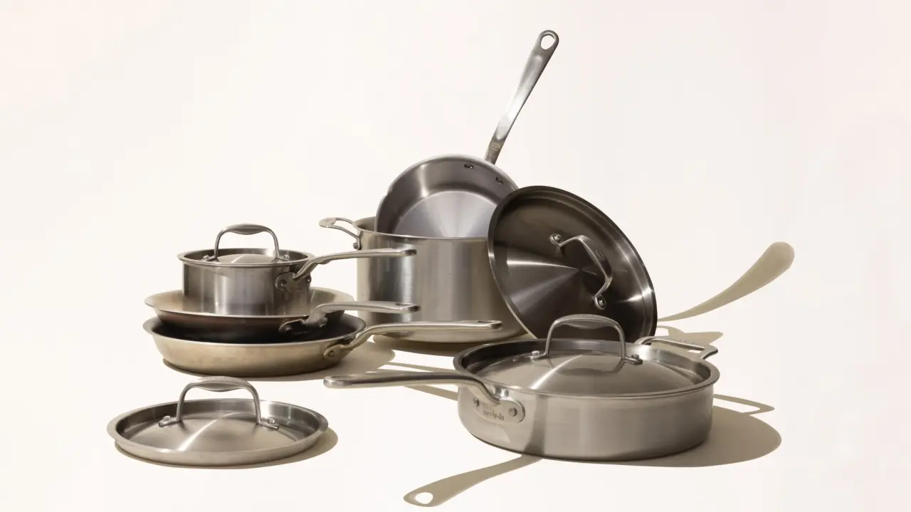10-piece stainless steel set