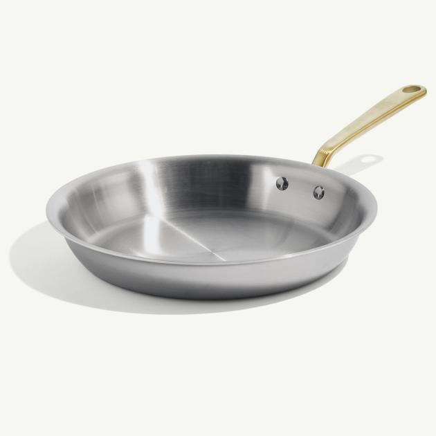 12" Stainless Steel Frying Pan | Made In