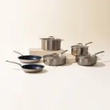 10 piece non stick set blue