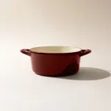 dutch oven ruby red no lid