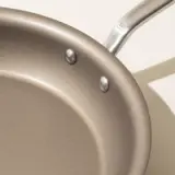 non stick frying pan desert tan surface