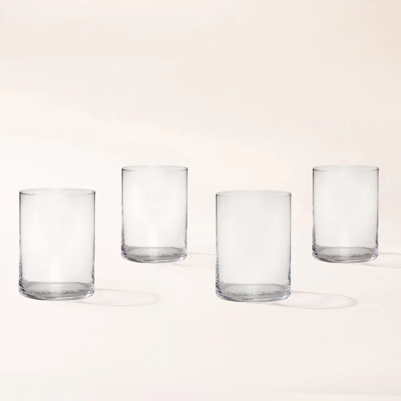 drinking glass 4 piece set