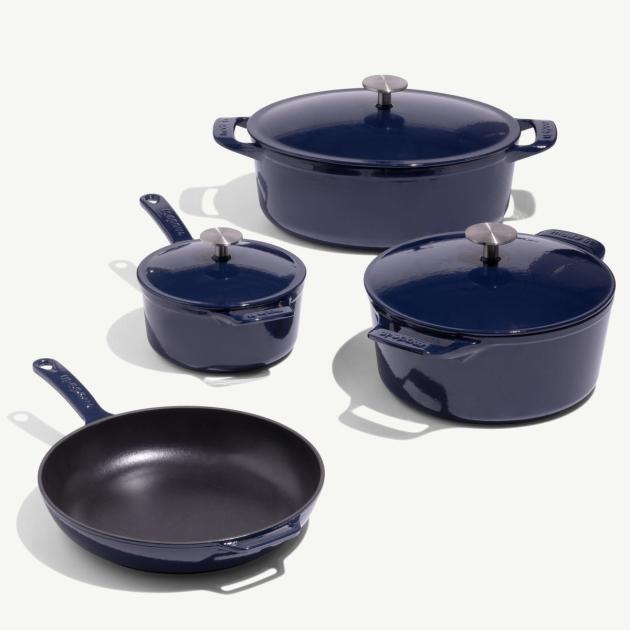 Enameled Cast Iron Cookware Set
