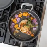 non stick saute pan lifestyle