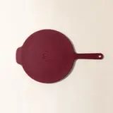 frying pan universal lid ruby red top