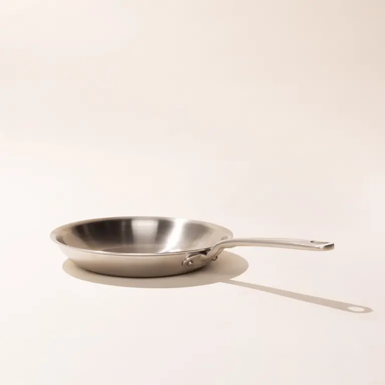 10 inch stainless steel frying pan angle image