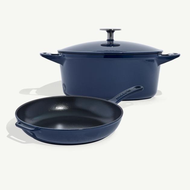 Enameled Cast Iron Cookware Set