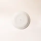 blue rim dinner plate bottom image