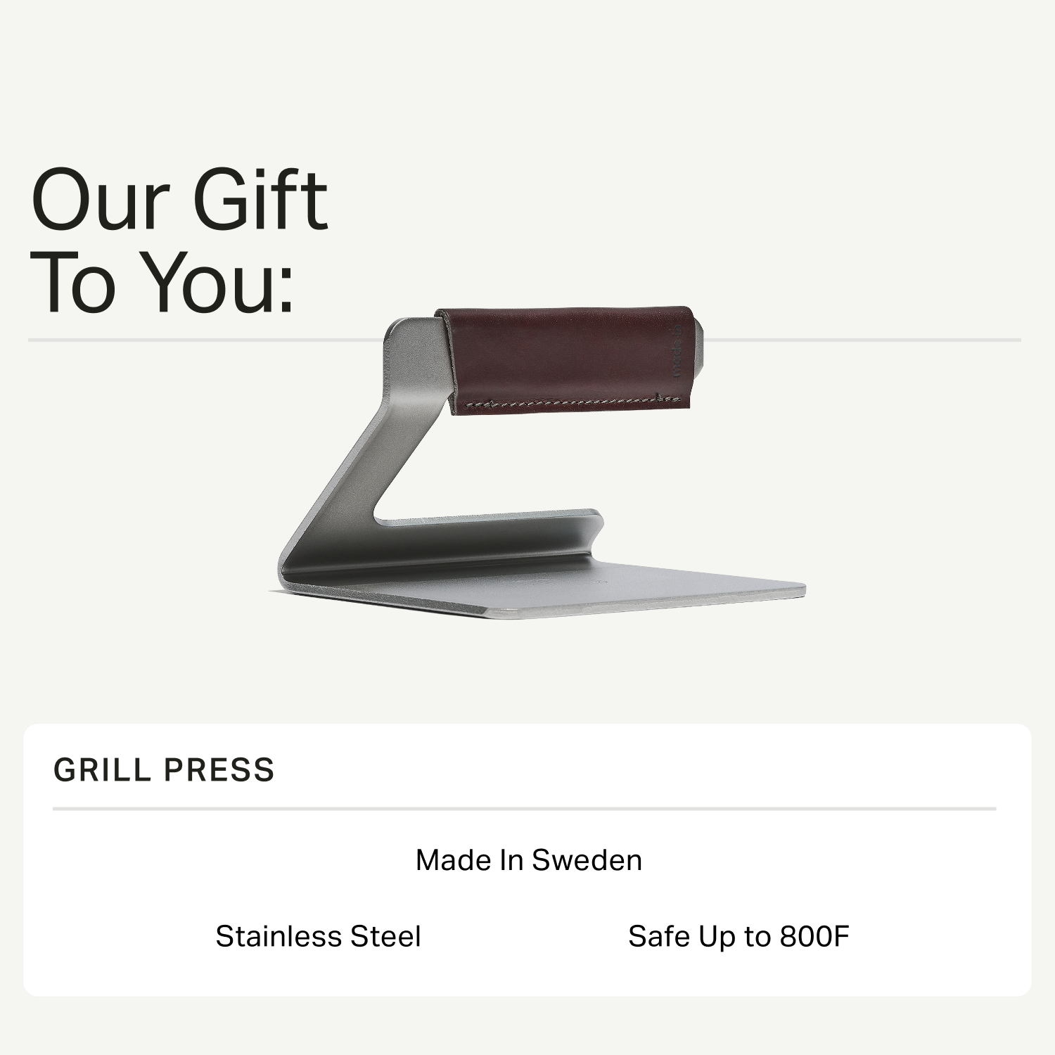 Carbon Steel Griddle + Free Gift - thumbnail 3