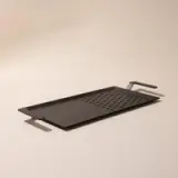 half and half griddle side