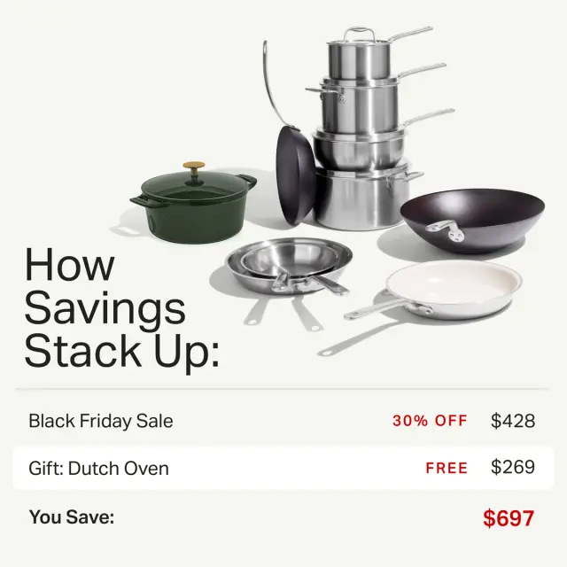 13-Piece lifestyle shot