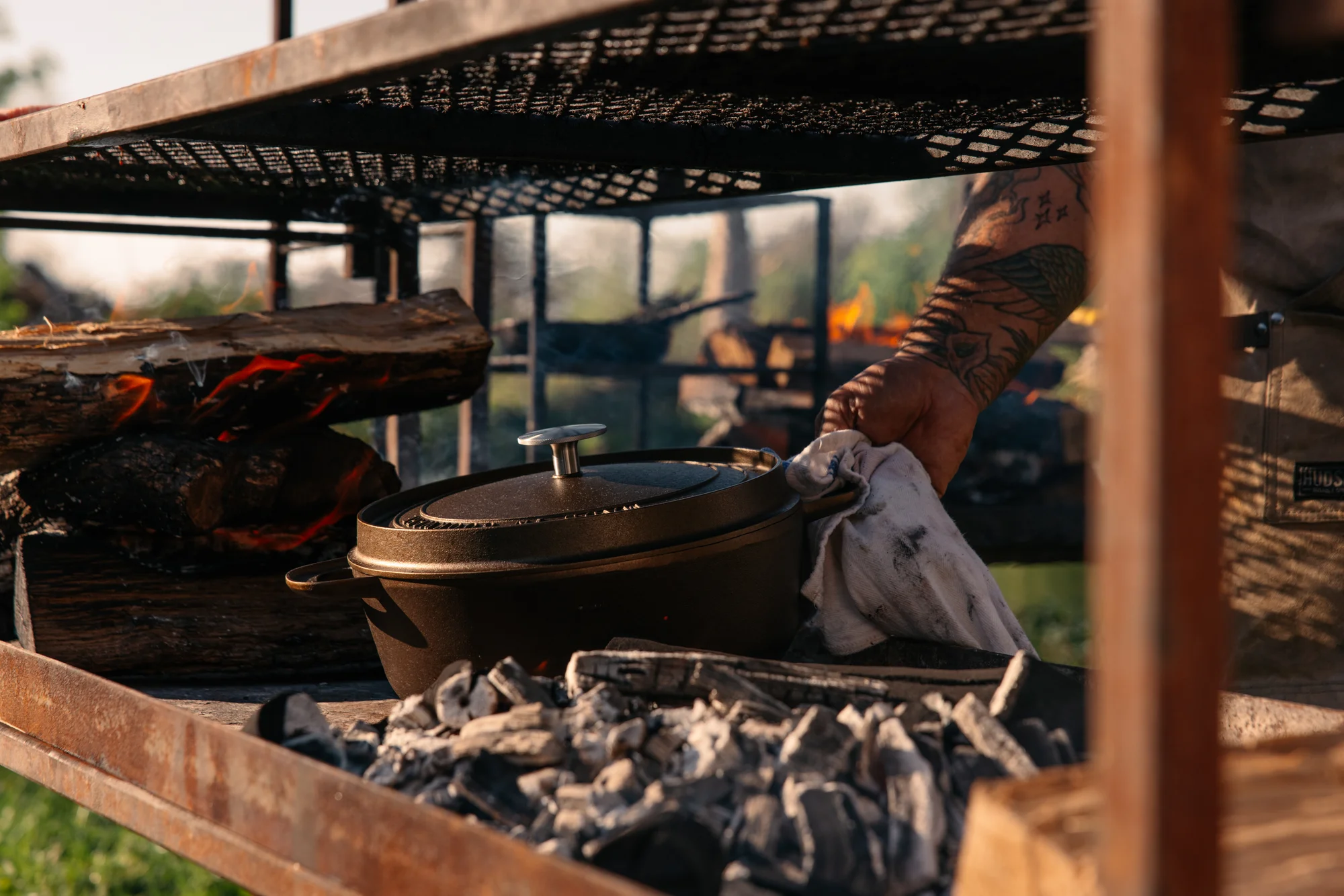 Made In cast iron skillet — polished cooking surface