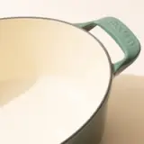 oval dutch oven hudson green zoom