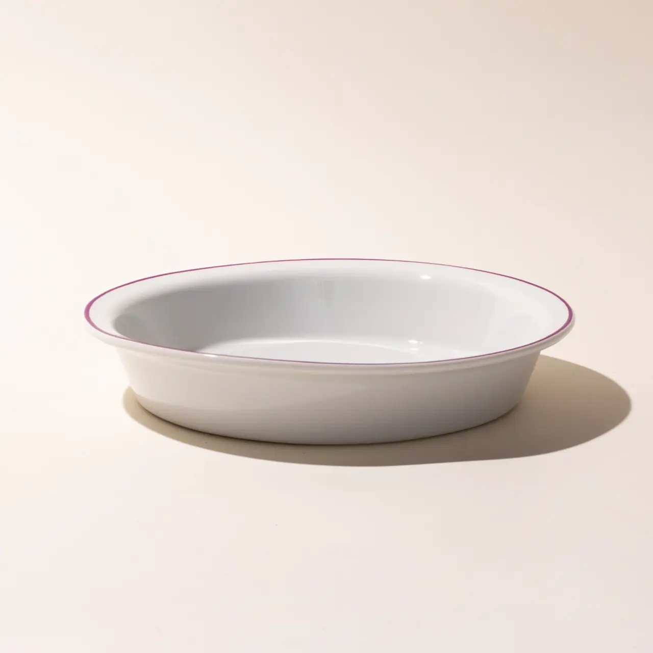 pie dish ruby red