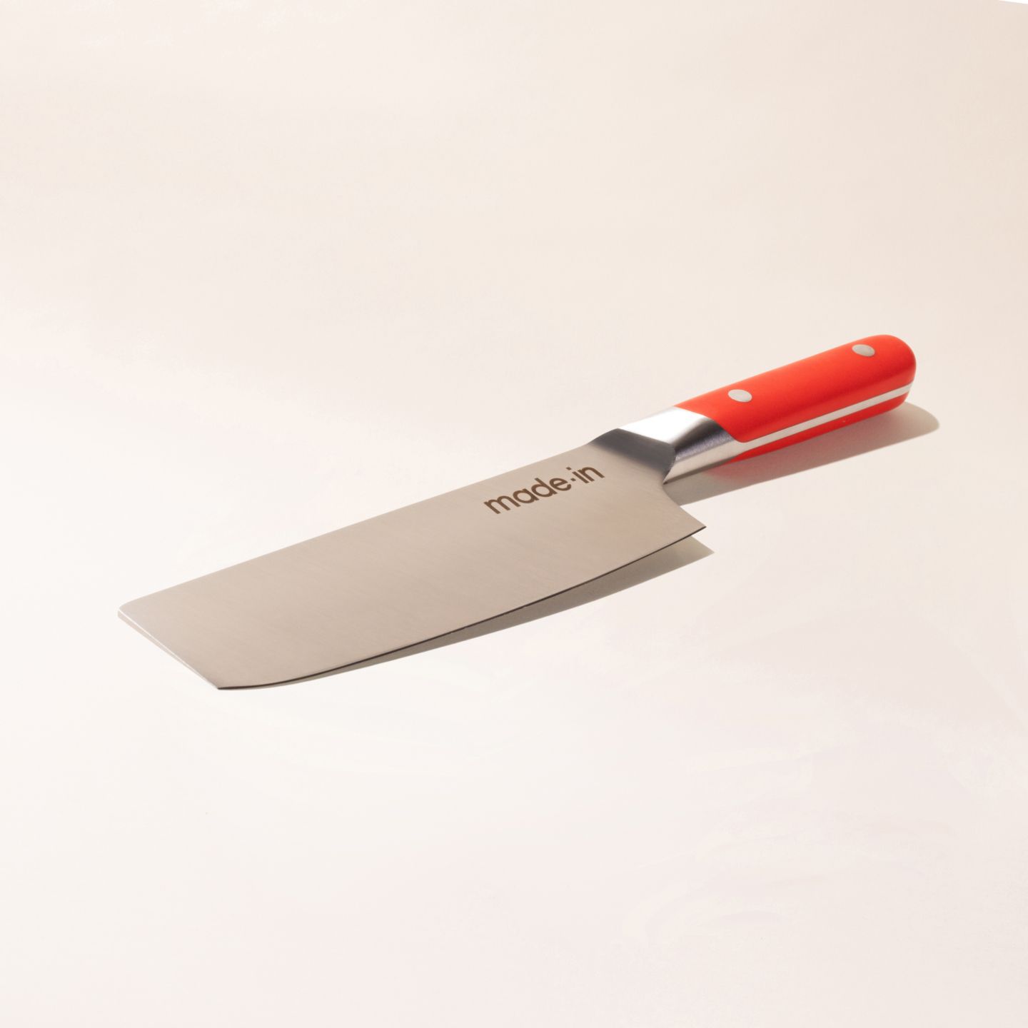 The Pioneer Woman Frontier Collection Nakiri Knife 6” Red Handle