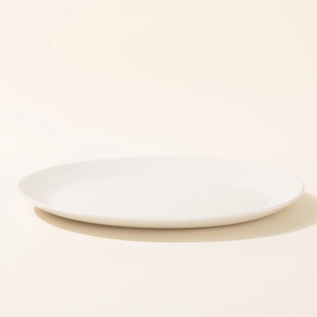 serving platter white side