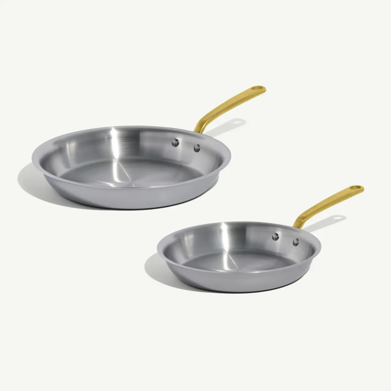 Stainless Clad Frying Pan Set