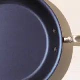non stick frying pan 10 inch blue macro