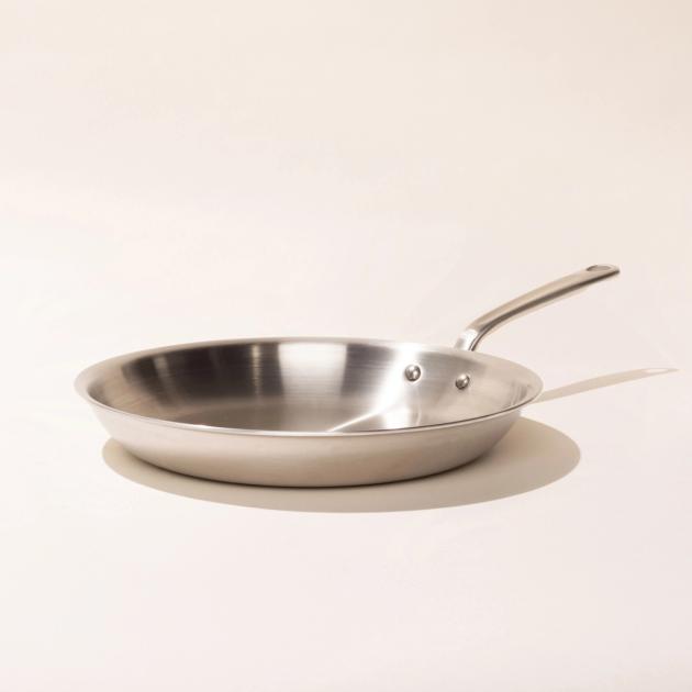 12" Stainless Steel Frying Pan | Made In