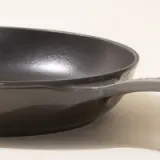 cast iron skillet ash grey handle