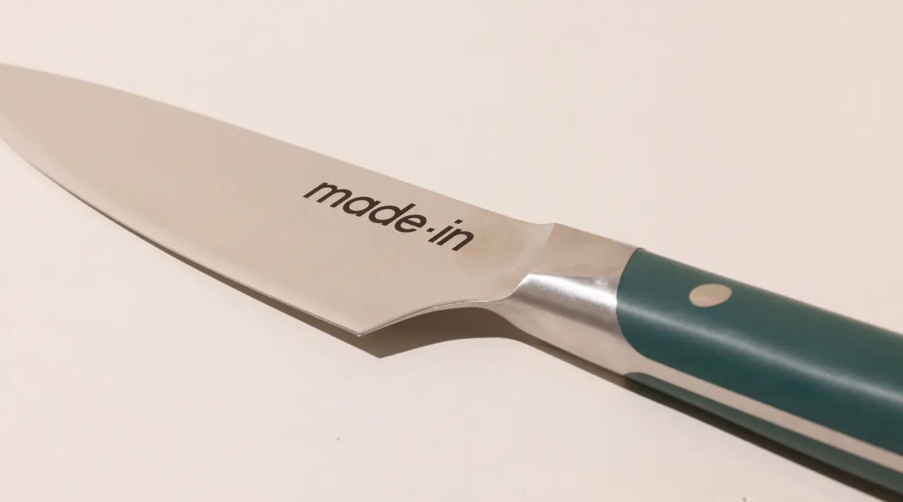 hudson green chef knife blade