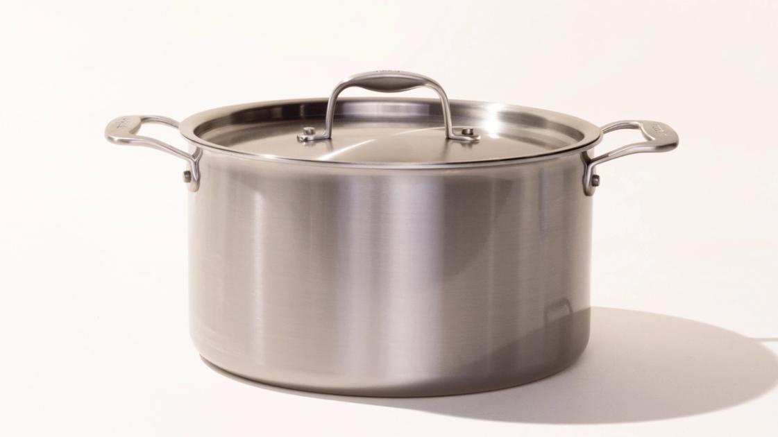 24 Quart Stainless Steel Stock Pot with Lid