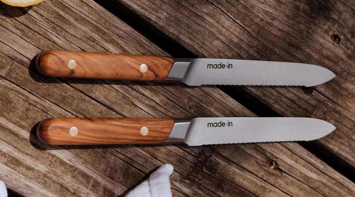 6PCS/Sets Colorful Kitchen Knives Set Stainless Steel Kitchen Knife Set  Without Block Cute Fruit Knife
