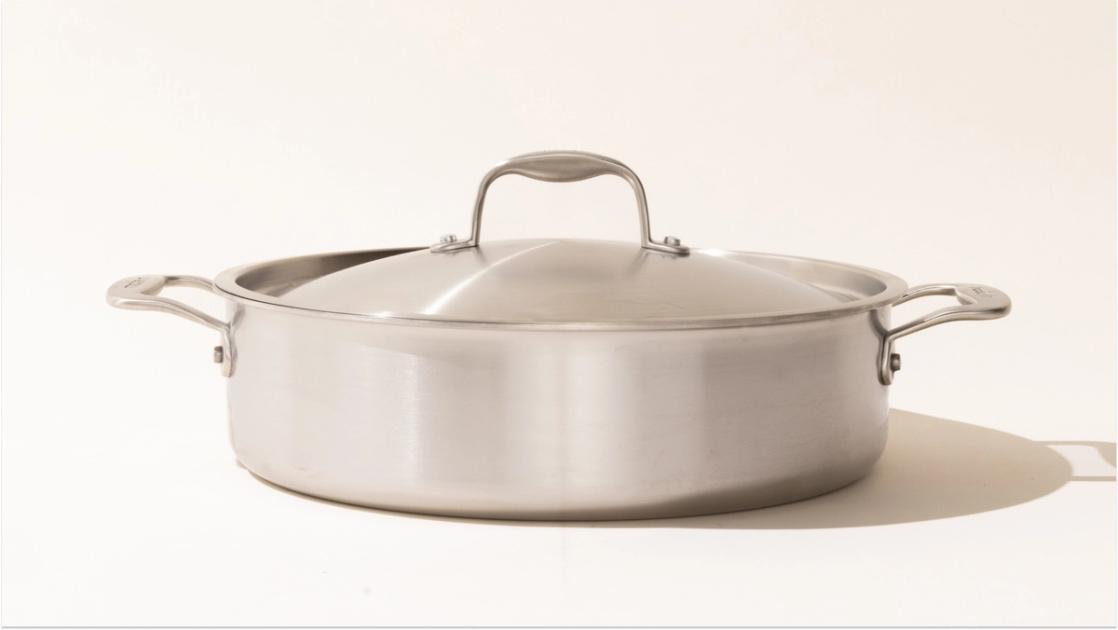 Stainless Clad Rondeau | 6 Quart | Made In