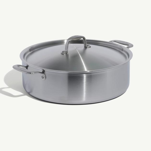 Stainless Clad Rondeau | 10 Quart | Made In