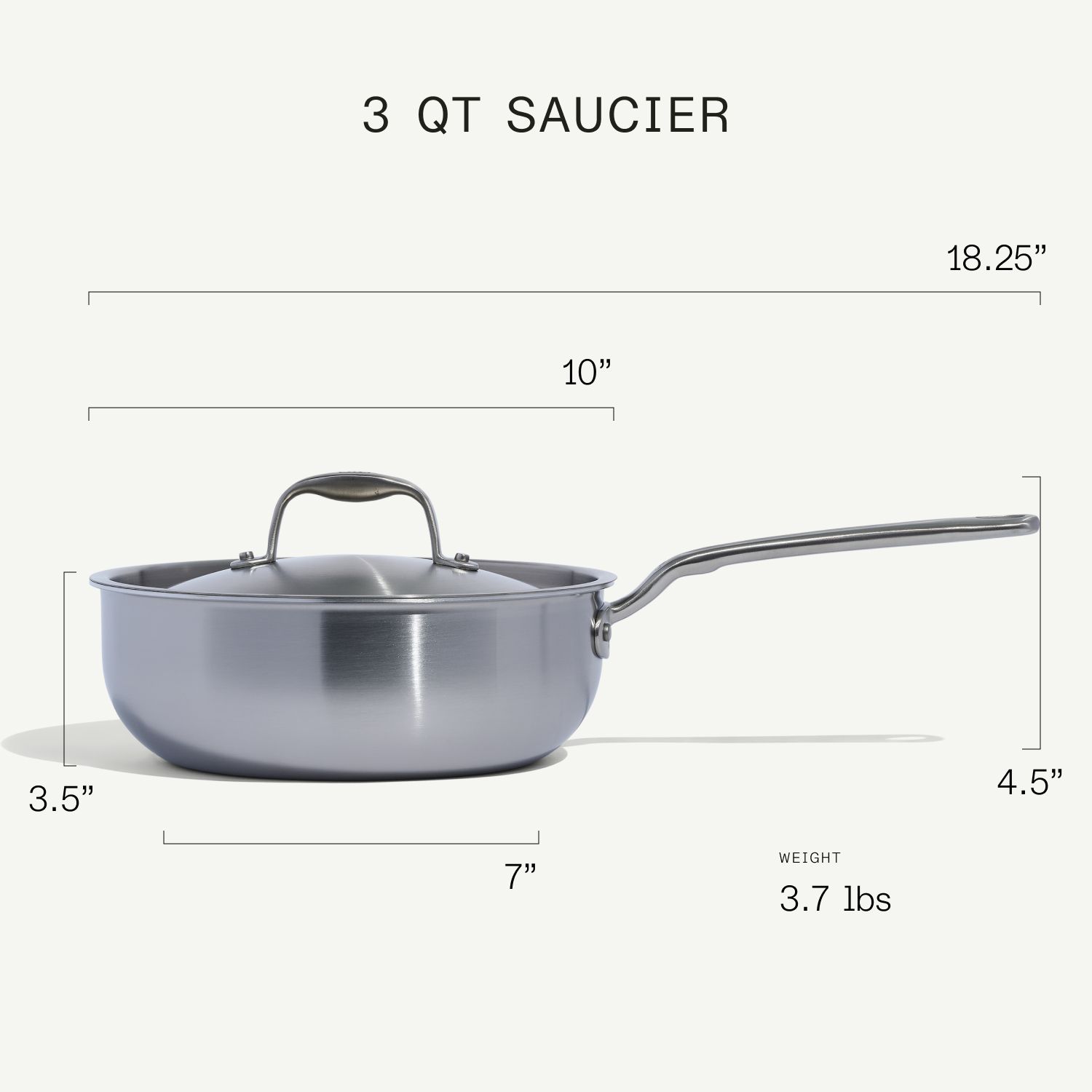 Stainless Clad Saucier - thumbnail 5