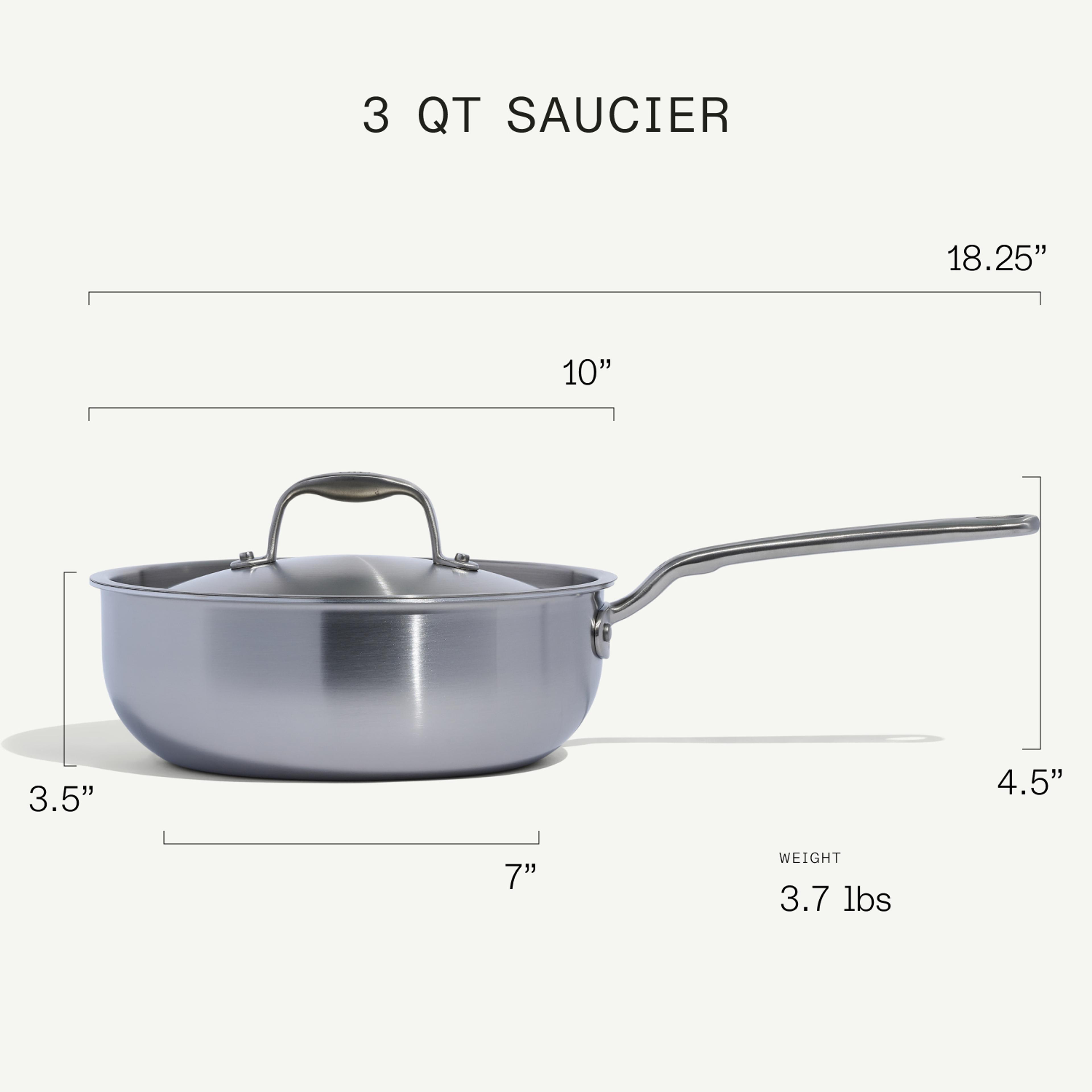 Stainless Clad Saucier
