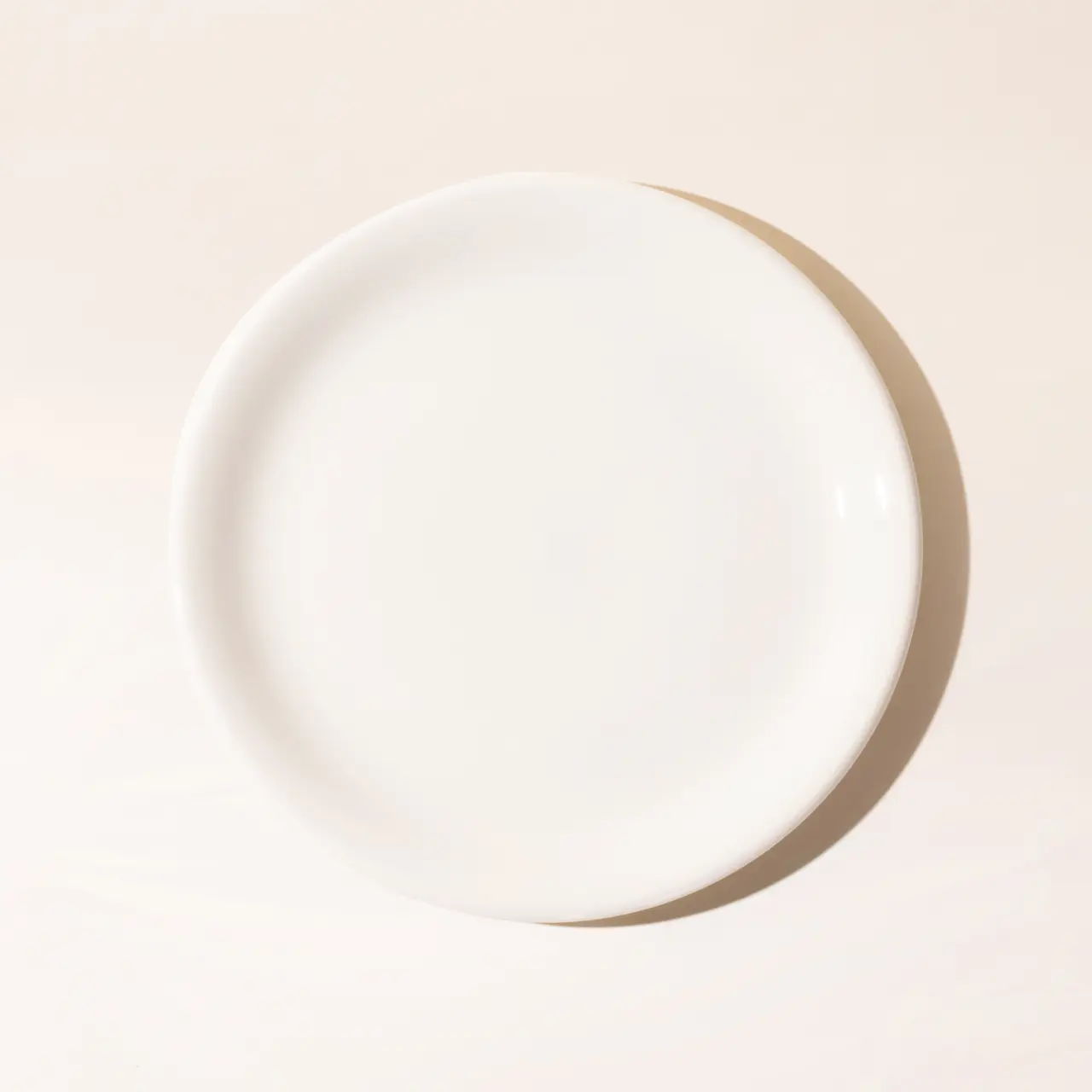 appetizer plate undecorated top