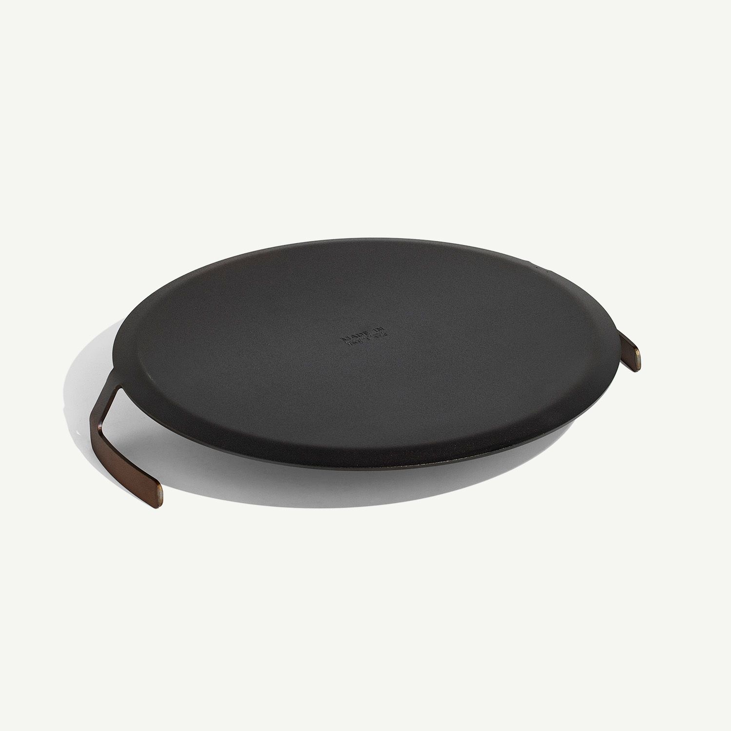 Round Carbon Steel Griddle + Grill Press - Made In