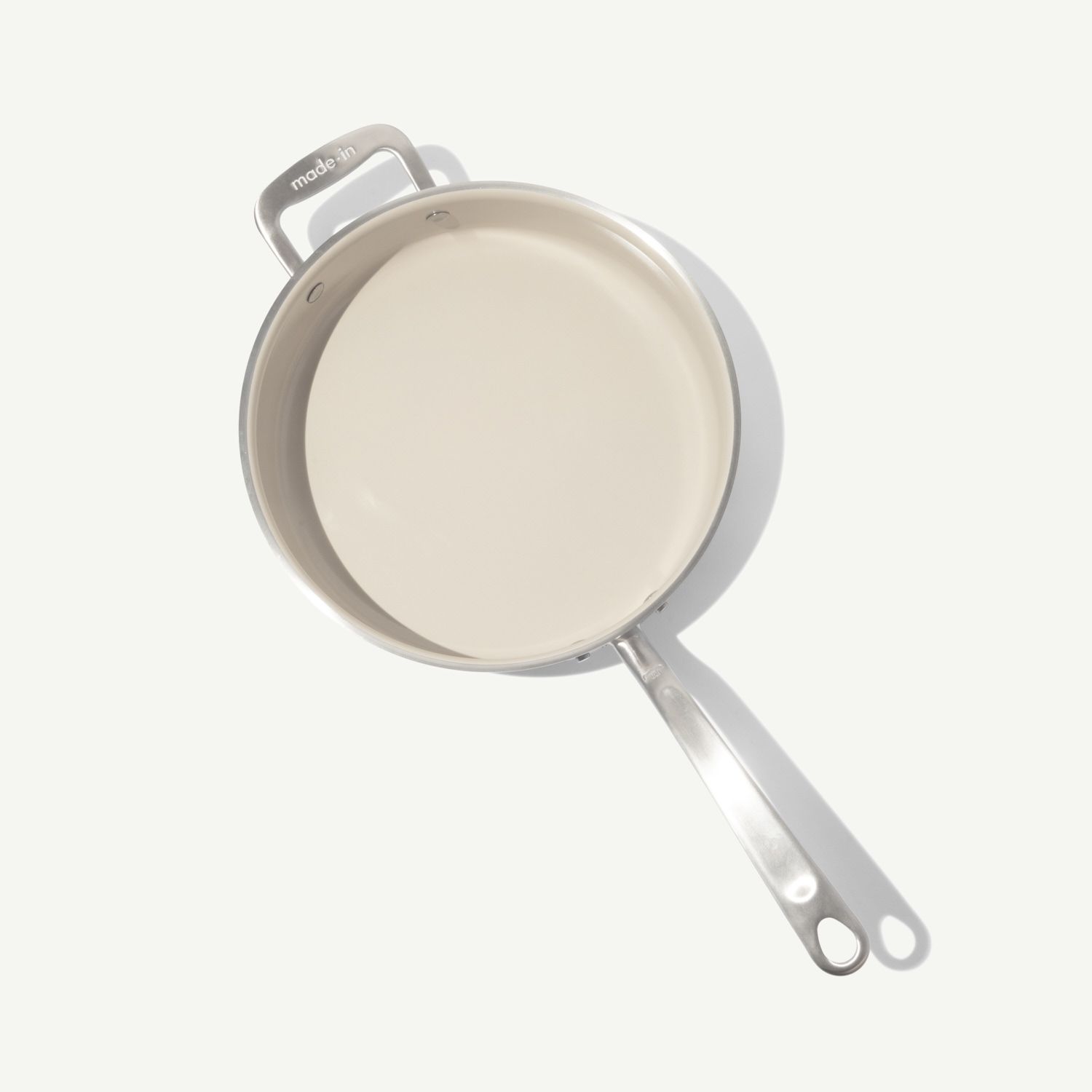 Made In CeramiClad Non-Stick 3.5-Qt. Sautepan with Hardware