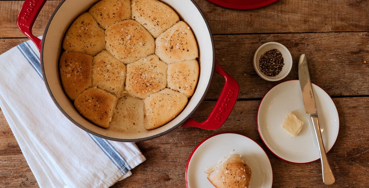 Dutch Oven Rolls Made In Made In