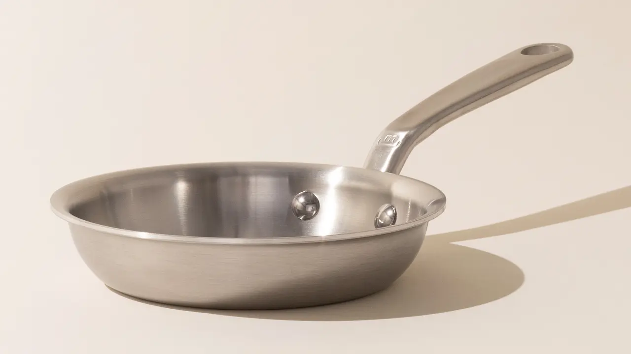 6 inch stainless steel frying pan