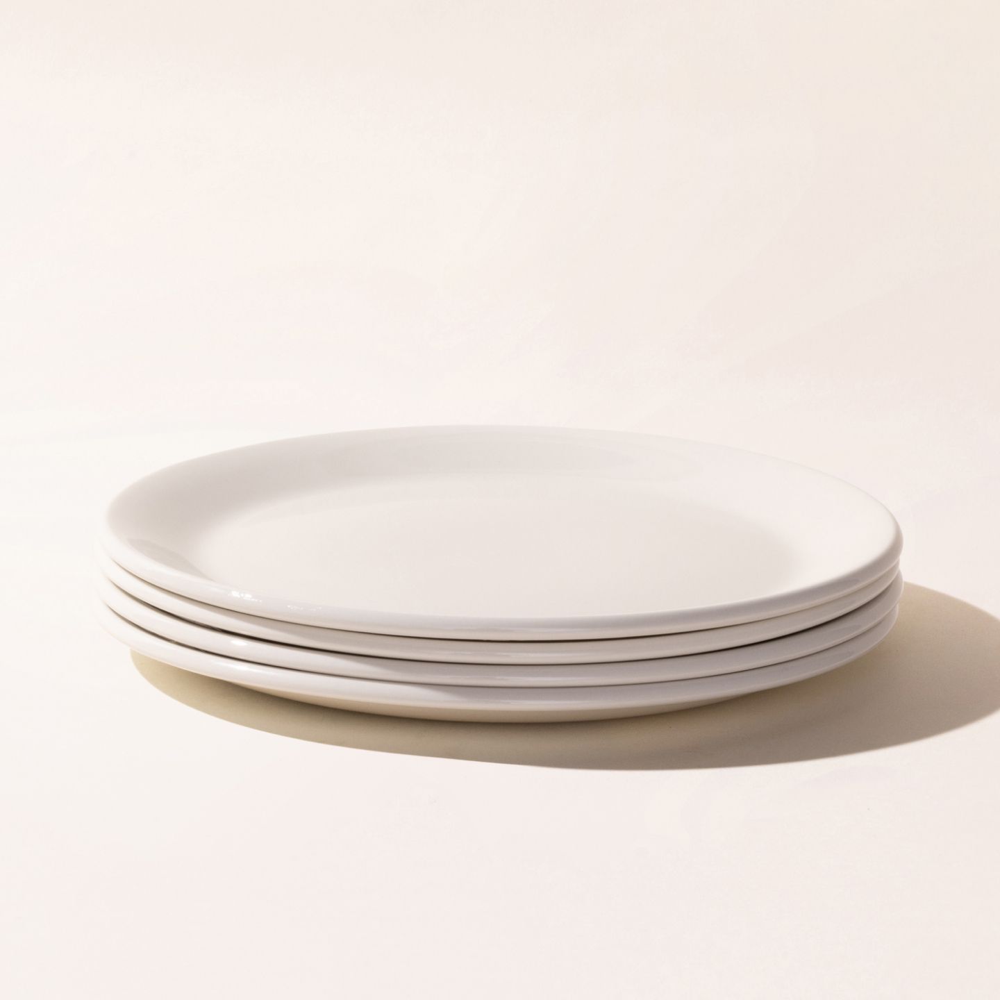 Contact Modern White Salad Plate Set of 8 + Reviews | CB2 Canada