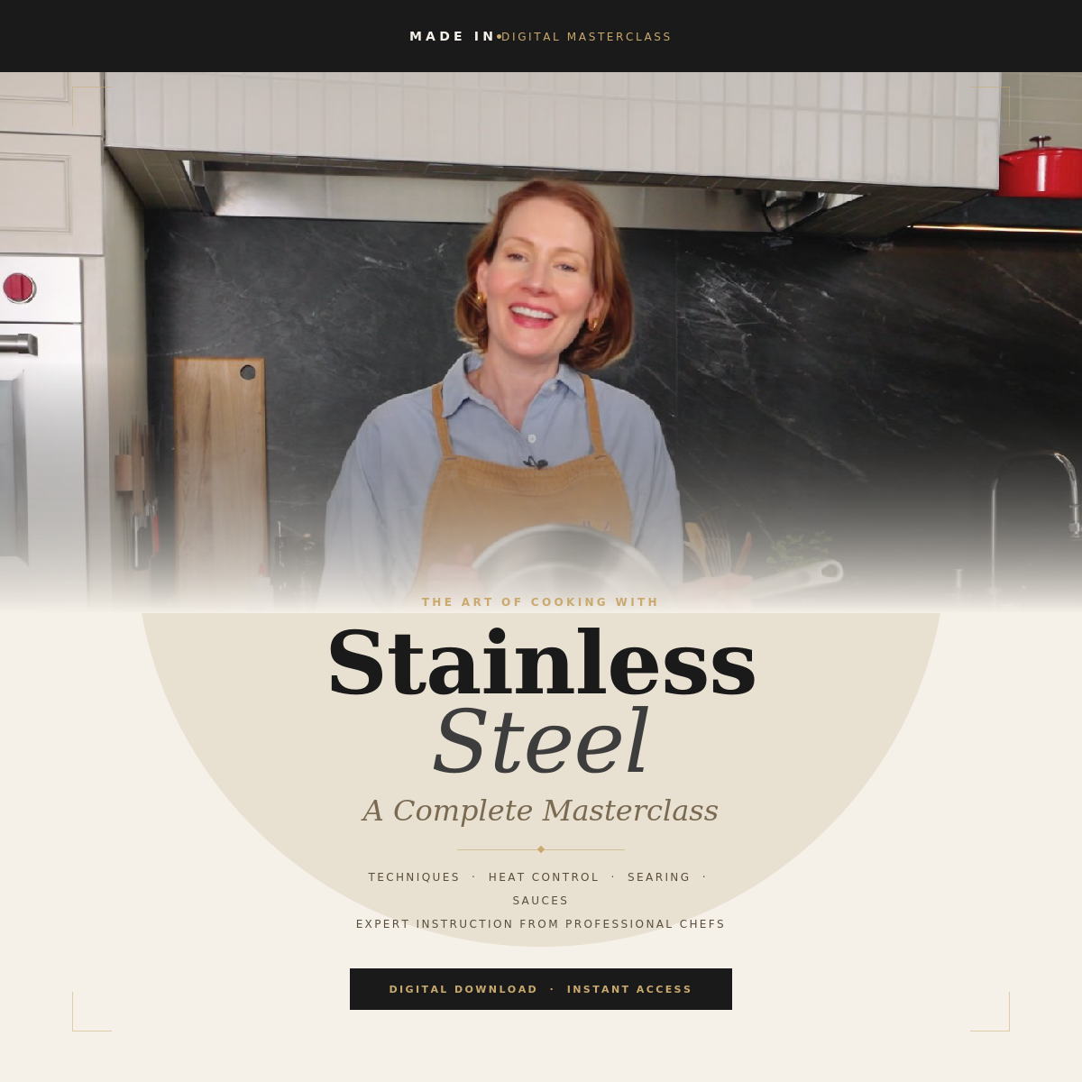 Stainless Steel Masterclass