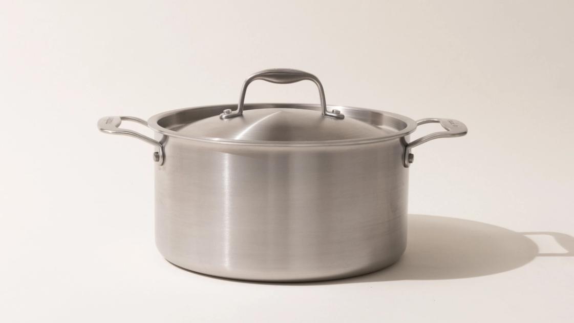 Stainless Steel Stock Pot | 6 QT | Made In