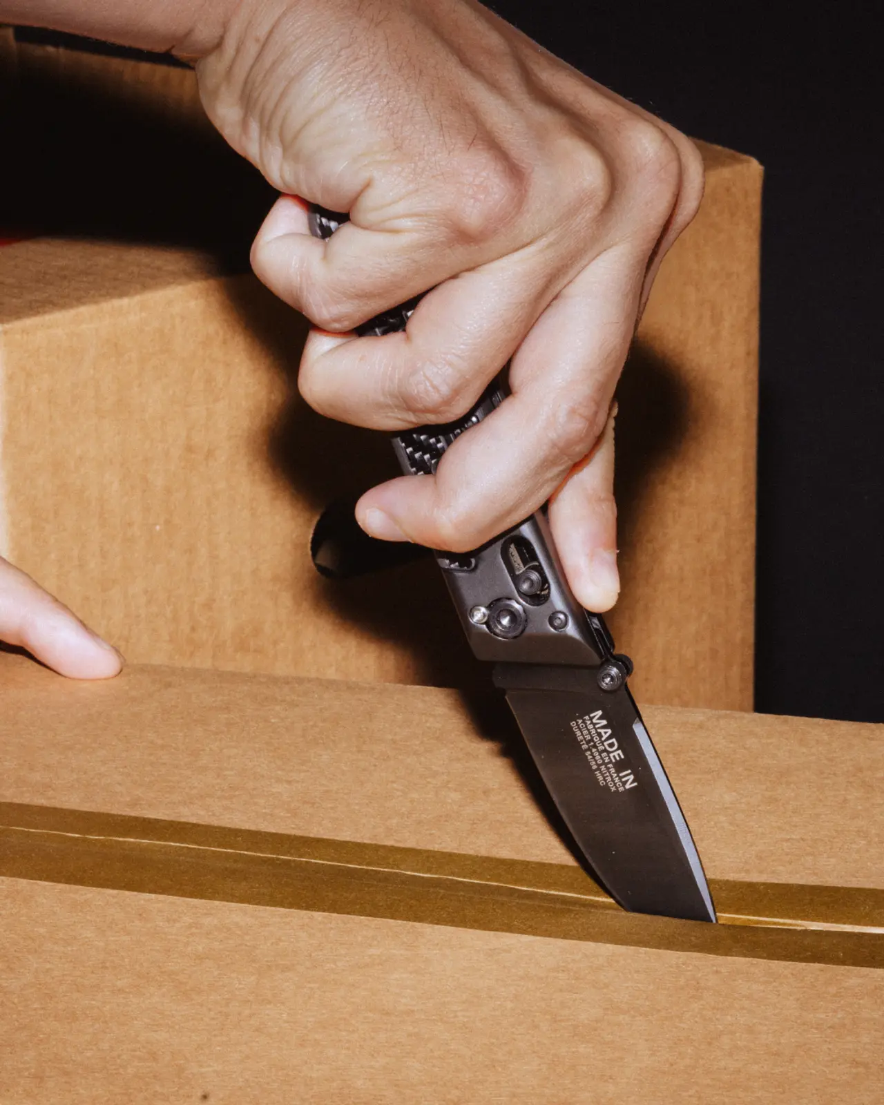 GOES WHERE YOUR CHEF KNIFE SHOULDN'T