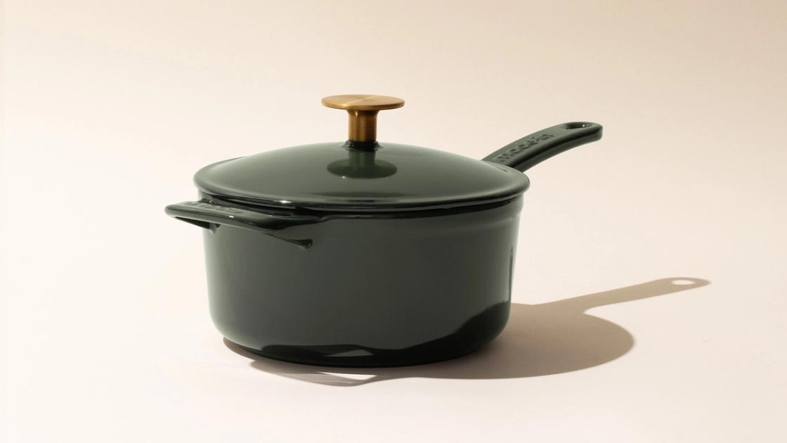 Enameled Cast Iron Saucepan | Made In