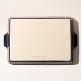 Blue Ceramic Rectangular Porcelain Bakeware