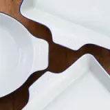 bakeware set navy rim lifestyle