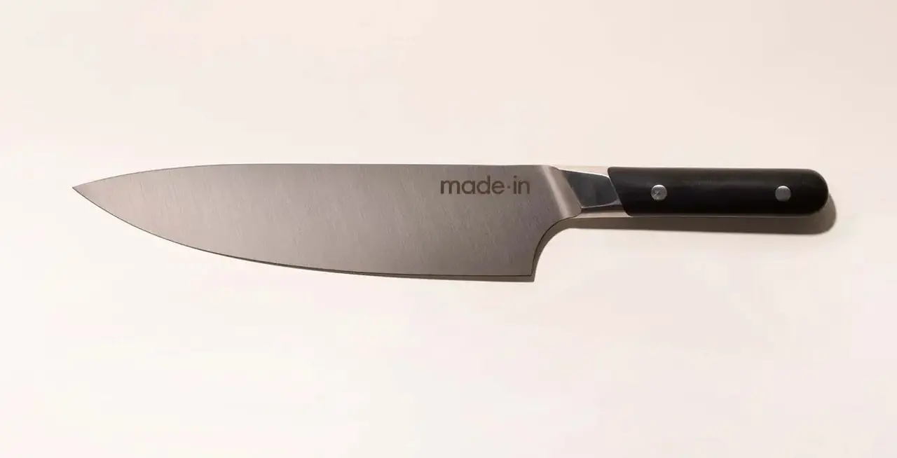 chef knife top