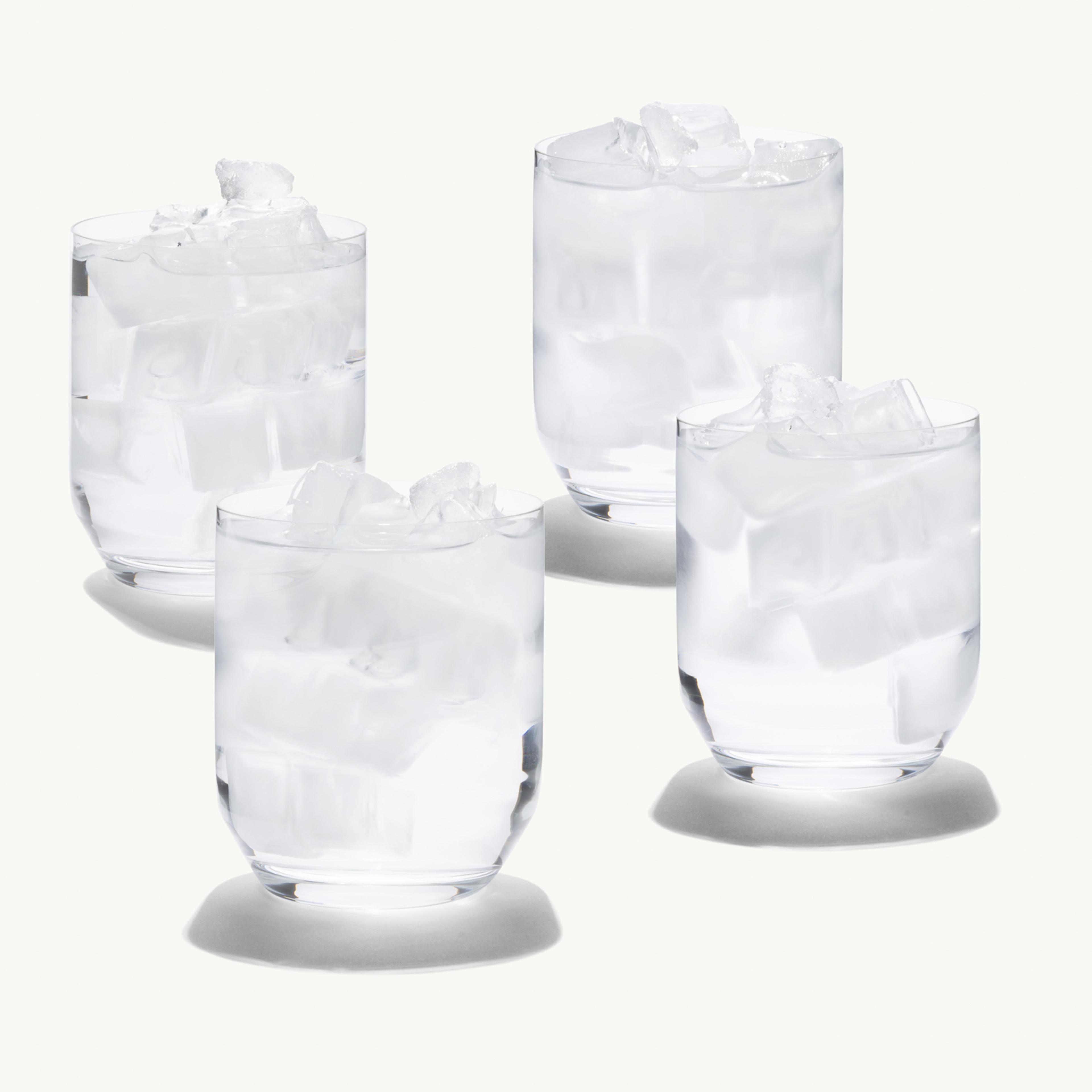 4 x royal worcester grand chateau short tumblers whiskey glasses Set of 4 Square Whiskey Glasses in Gift Box Case of 24 Glasses (6 sets of 4-pc Gift boxes)