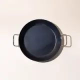 carbon steel paella pan top image