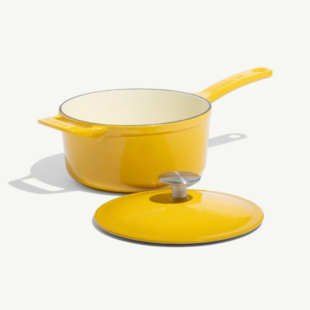 Enameled Cast Iron Saucepan | Made In