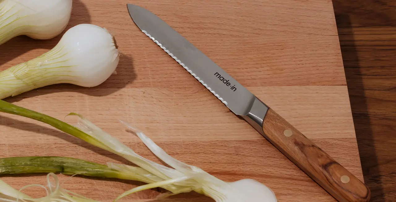 utility knife green onion