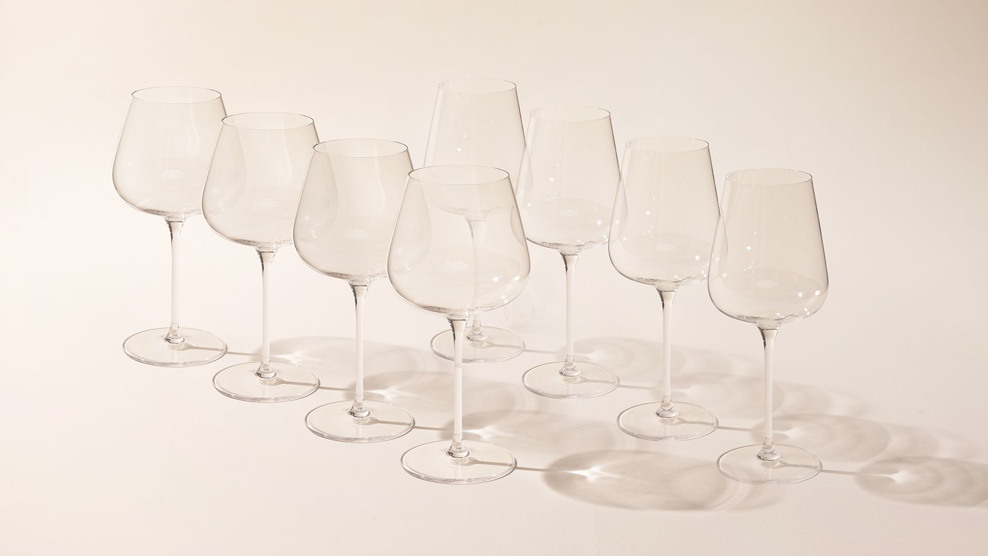Moderna Artisan Series Double Wall 12 oz Beverage Glasses - Set of